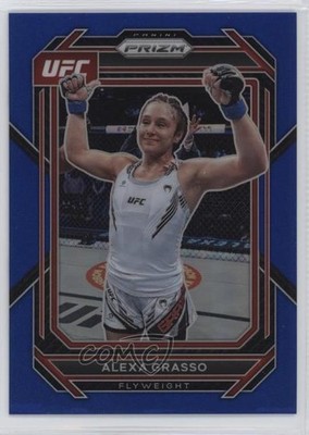 2023 Panini Prizm UFC Blue Prizm /175 Alexa Grasso #121 1b8