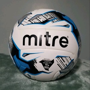 Mitre Vanguard Match Quality IMS Soccer Ball Size 5 White Blue Black