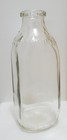 Hood Dairy --- Embossed clear glass  --  1 quart MILK BOTTLE  --  Massachusetts — photo 2
