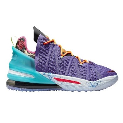 Schuhe Basketball Herren Nike Lebron Xviii DM2813500 Violett