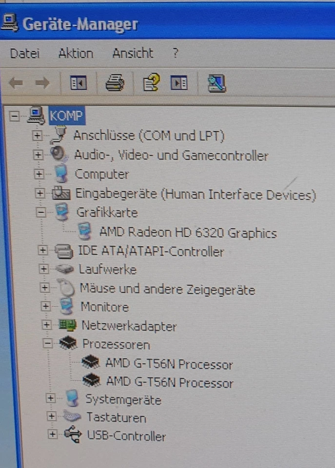 HP T610 Windows XP AMD Gaming PC Computer HDMI 500GB 4GB COM DVI DP HDMI - Bild 3 von 4