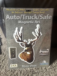 Rivers Edge Magnetic Art buck deer decal 