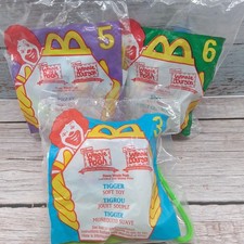 VTG 1999 Disneys Winnie The Pooh McDonalds Happy Meal Soft Toys Lot Of 3 New
