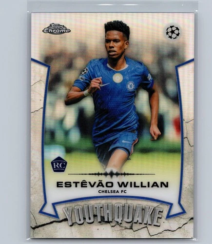 2025-26 Topps Chrome UEFA Club Competitions #YQ-3 Estêvão Willian Youthquake