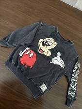 Mickey Kids Sweater Retro Size 8