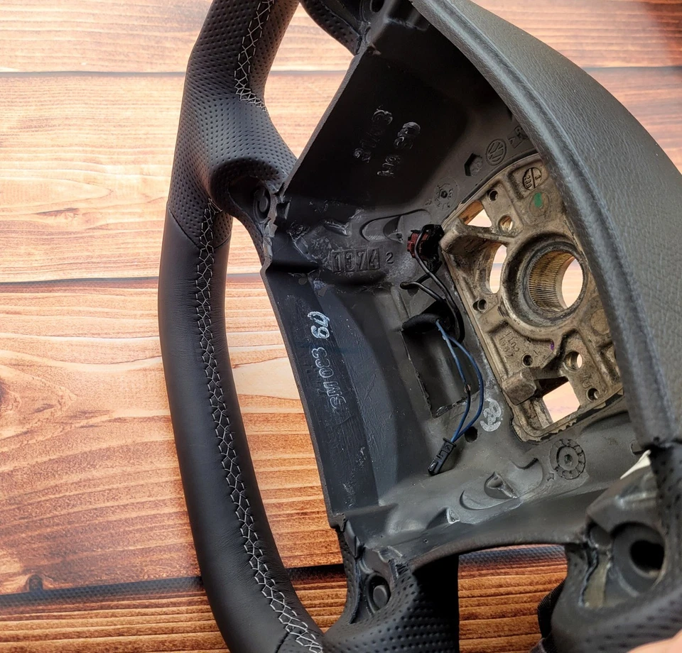 Lenkrad für VW Touareg 7L Lederlenkrad Leder Tuning 30-3139 - Bild 3 von 4