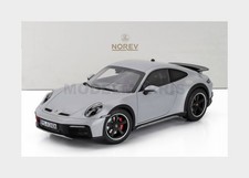 NOREV 187242 Porsche - 911 992 Dakar Coupe 2023 - Grey - 1/18