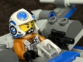 Lego Star Wars Resistance X-Wing Fighter #75125 100% Complete With Fig & Manual