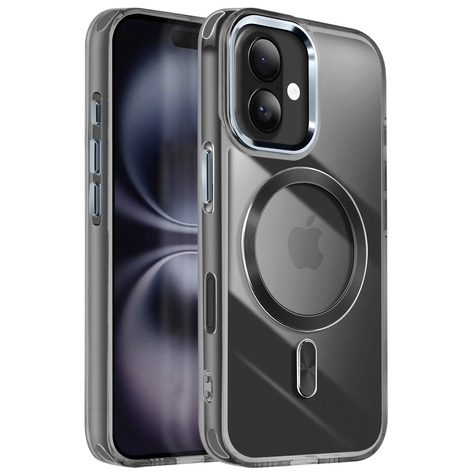 Coque iPhone 16 Plus rigide cristal pour protection au quotidien