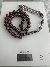 Orjinal Erzurum oltu tesbih, 1000 Ayar Gümüs Cakim, 925 Gümüs Püskül, Usta Isi