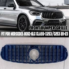 FRONT GRILLE GRILL FOR MERCEDES GLC X253 C253 PANAMERICANA GT STYLE 2019+ GLOSS
