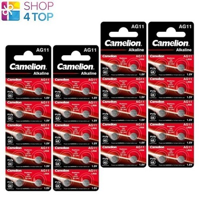 40 CAMELION LR721 ALKALINE BATTERIES 162 361/362 AG11 LR58 1.5V 10BL 2027 NEW