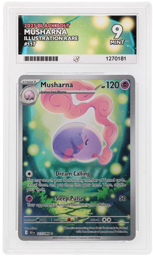 Musharna graded ACE 9 for sale on eBay