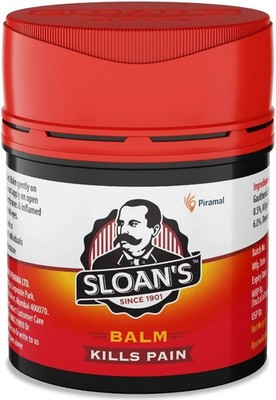 Sloan's Balm 25G X 3 Bottle Ayurvedic Formula for Muscle & Joint Relief