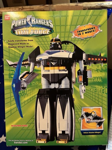Power Rangers Time Force Deluxe Shadow Megazord # 10080 Bandai 2000 nuevo en caja - Imagen 3 de 8