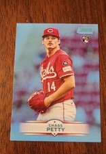 2025 Topps Stadium Club - Chase Petty #59 Light Blue Foil (RC)