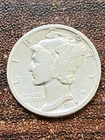 1935 S MERCURY SILVER DIME A VERY FINE COIN .PLUS A SURPRISE