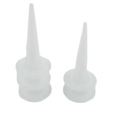 Sturdy Plastic Caulking Nozzle for Structural Glue Application Pack of 5