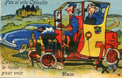 Open the Tacot System Card to See BLAIN Not So Fast Celestine Humor