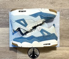 Nike Air Jordan 4 Retro TEX 'Worn Blue Denim' IB6716-100 Women  s 11, Men  s 9.5