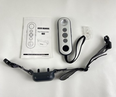 Patpet Dog Training Electronic Collar E-Collar Gray Remote Receiver Adjustable
