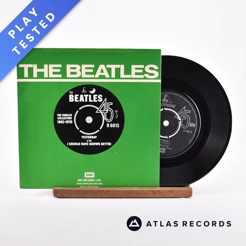 The Beatles - Yesterday - 7" Vinyl Record - VG+/VG+