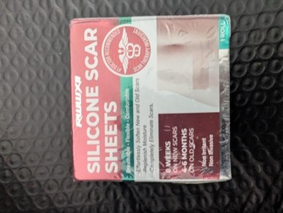 Silicone Scar Sheets - Roll Size 1.6  X 120  - Ex: 07/26