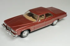 GOLDVARG 1/43 1976 PONTIAC CATALINA, FOUR-DOOR SEDAN, RED. LTD: 240. BRAND NEW.