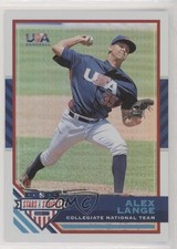 2017 Panini USA Baseball Stars & Stripes Longevity Holofoil 30/99 Alex Lange 3z8