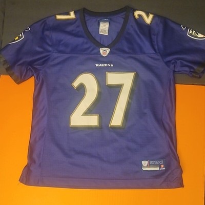 Ray Rice #27 Baltimore Ravens Nike On Field NFL Jersey, Women s Size Medium.