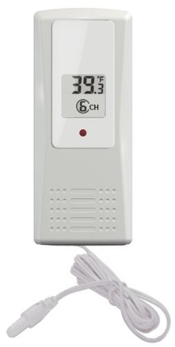 Ambient Weather F007TP 8-Channel Wireless Thermometer w/ Temperature Probe