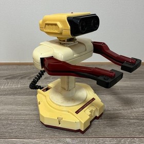 Nintendo ROB HVC-012 + Block Set HVC-BLS &ndash; Famicom Robo From Japn Tested