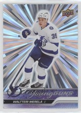 2023-24 Upper Deck Series 2 Young Guns Outburst Waltteri Merela #454 11fi