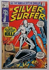 Silver Surfer #17 Mephisto Fantastic 4 Nick Fury Tony Stark Dum Dum Dugan Cameos