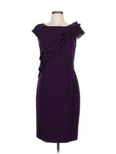 Nine West Women Purple Cocktail Dress 10
