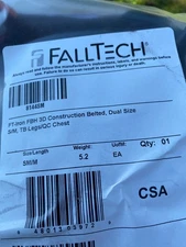 Falltech FT-Iron FBH 3D Belted TB Legs QC chest Small/Medium