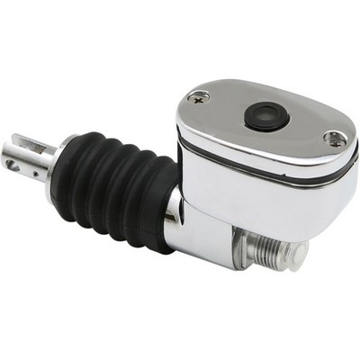 Chrom Fuß Hauptbremszylinder für Harley Twin Cam Softail Touring 99-17