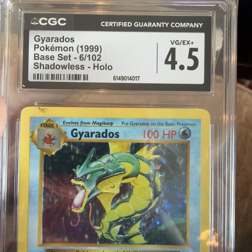 Gyarados (Shadowless) graded CGC 4.5 for sale on eBay