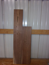 2 PC WALNUT LUMBER WOOD KILN DRIED BOARDS 3/4" THICK LOT 133V FLAT END MATCHED