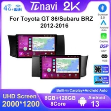 For Toyota GT 86 For Subaru BRZ Car Radio CarPlay Auto Multimedia Player Screen