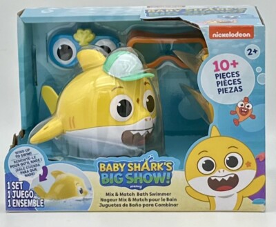 Baby Shark’s Big Show Mix Match Bath Swimmer Kids Baby Bath Toy Ages 2+  NIB!