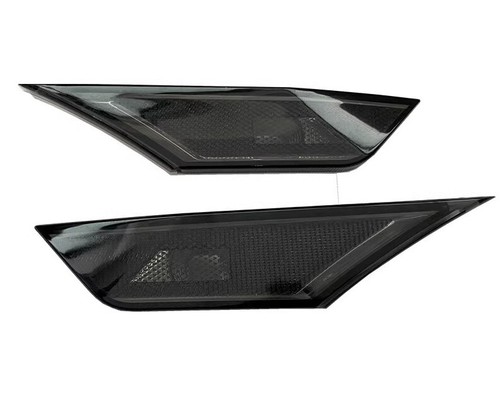 For Honda Civic 2016-2021 Euro Smoke Color Lens Th Bumper Side Marker Lights Pcs - Picture 1 of 5