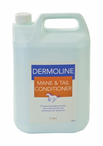 Dermoline Mane & Tail Conditioner Horse Detangler Long Lasting Gloss Silky Shine - Picture 3 of 5