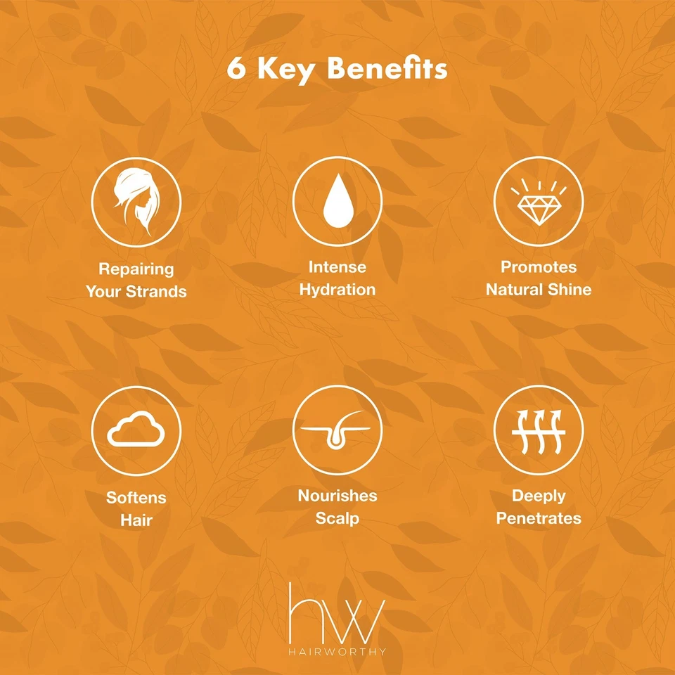 Hairworthy Hairrepair Rejuvenating Hair Mask for Soft, Shiny and Healthy Hair. - Image 3 of 4