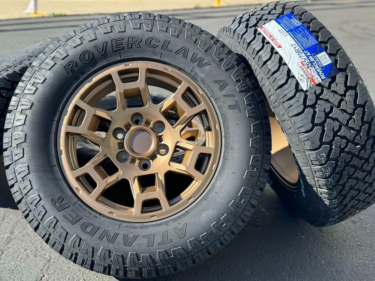 17 Wheels 265/70R17 Tires Rims fit TRD PRO Toyota 4runner Tacoma