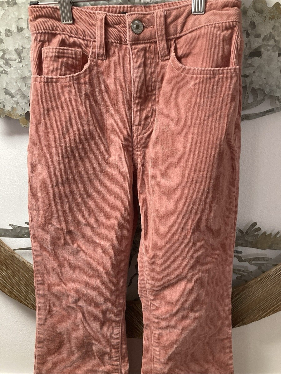Forever 21 women size XS Bootcut corduroy peach pants jeans