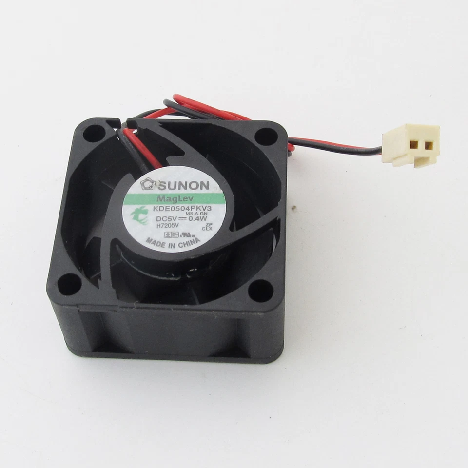 10pcs SUNON MagLev DC Cooling fan KDE0504PKV3 40x40x20mm 4020 DC 5V 0.4W 2pin - Image 2 of 4