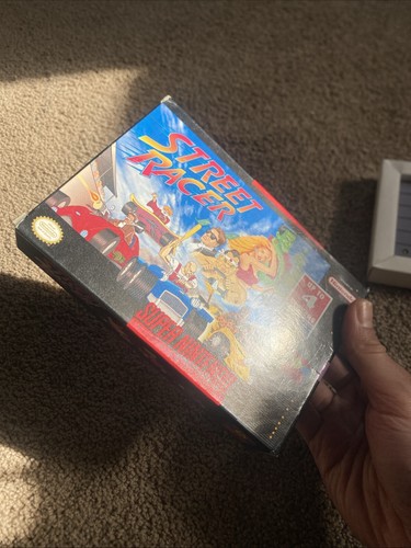 Póster manual Street Racer Super Nintendo SNES 100 % CIB caja completa regular excelente estado - Imagen 18 de 21