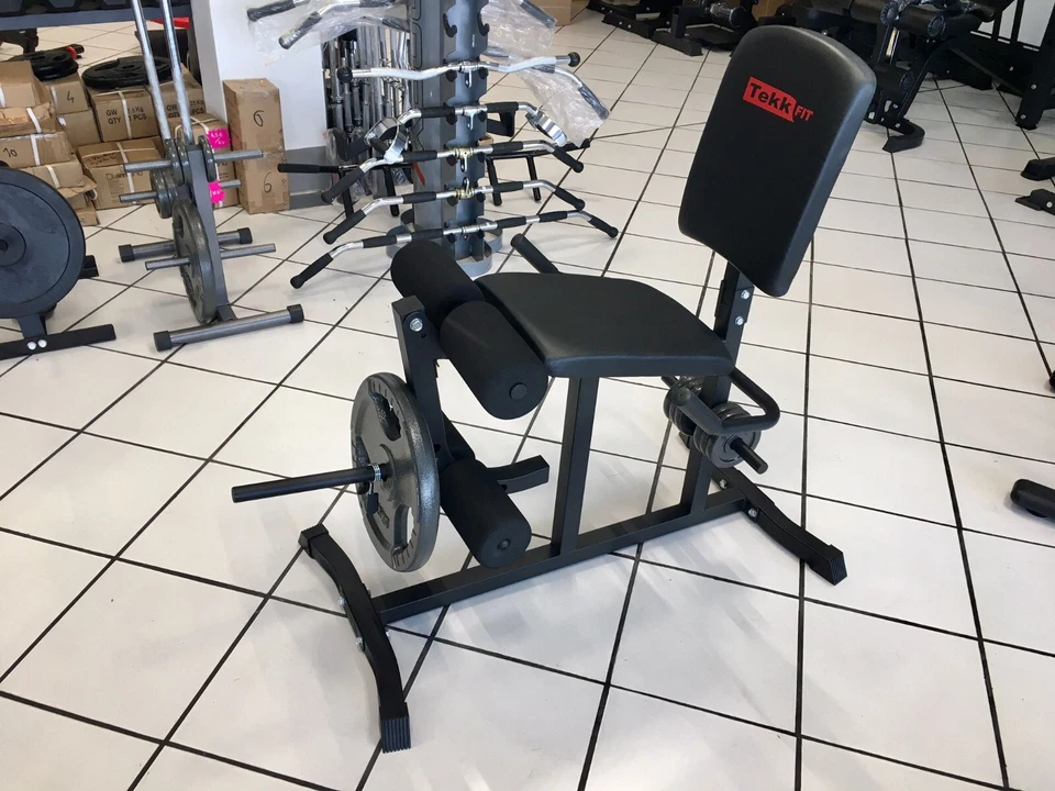 TEKKFIT – Leg extension salvaspazio regolabile con due porta dischi Ø25mm - Immagine 2 di 4