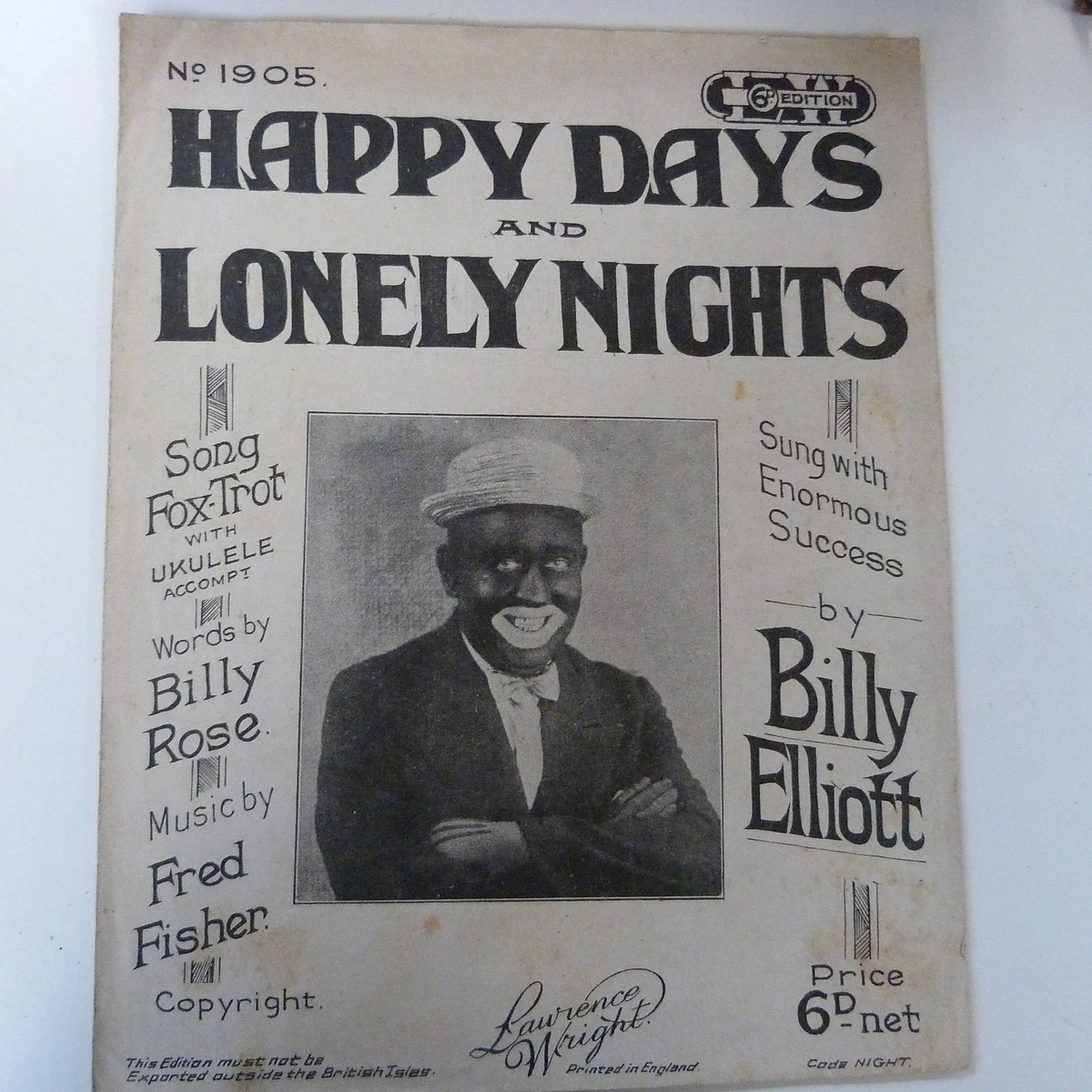 Happy days and lonely nights sale